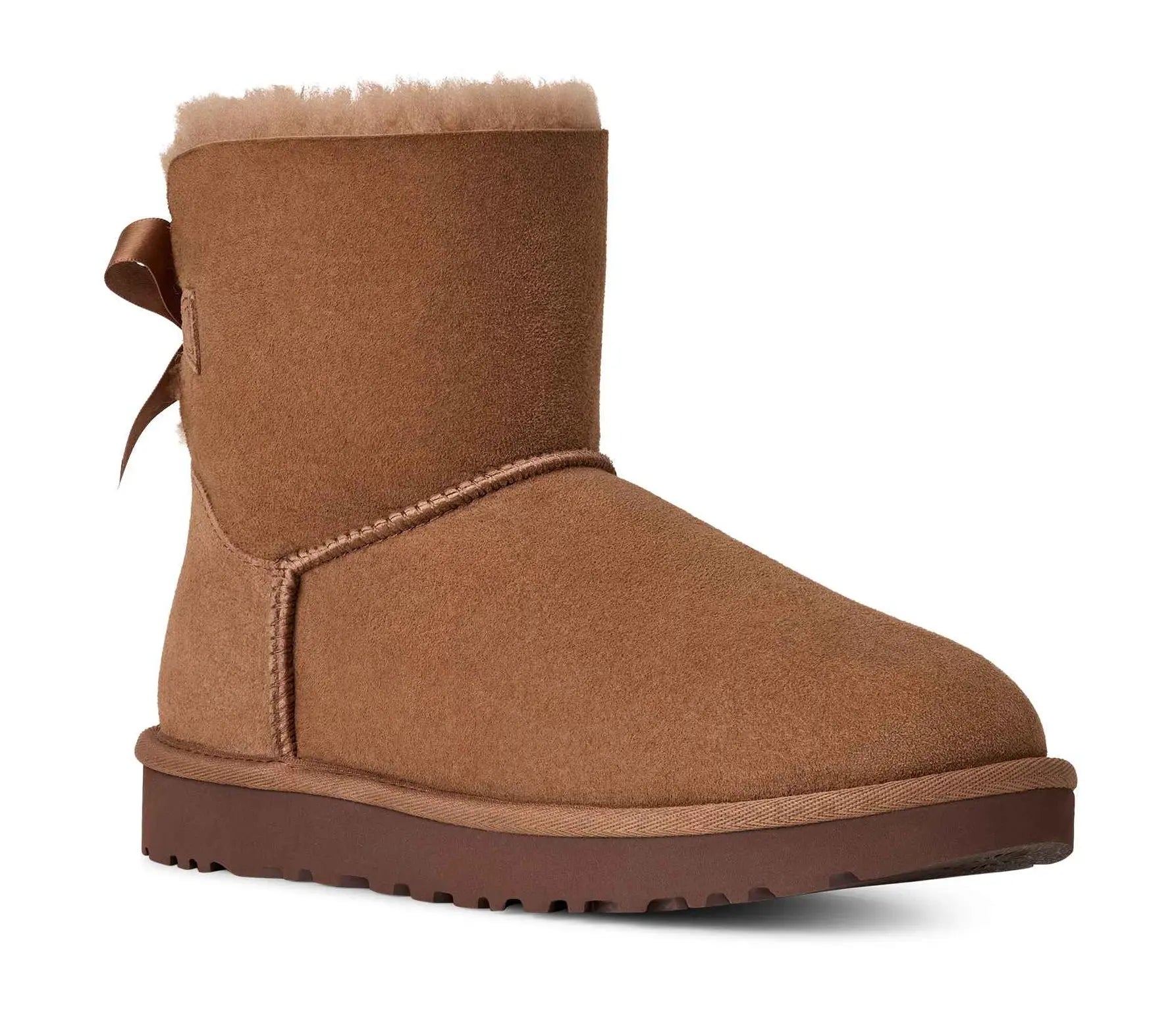 Women’s UGG Mini Bailey Bow II – Cozy Sheepskin Boot with a Feminine Touch UGG