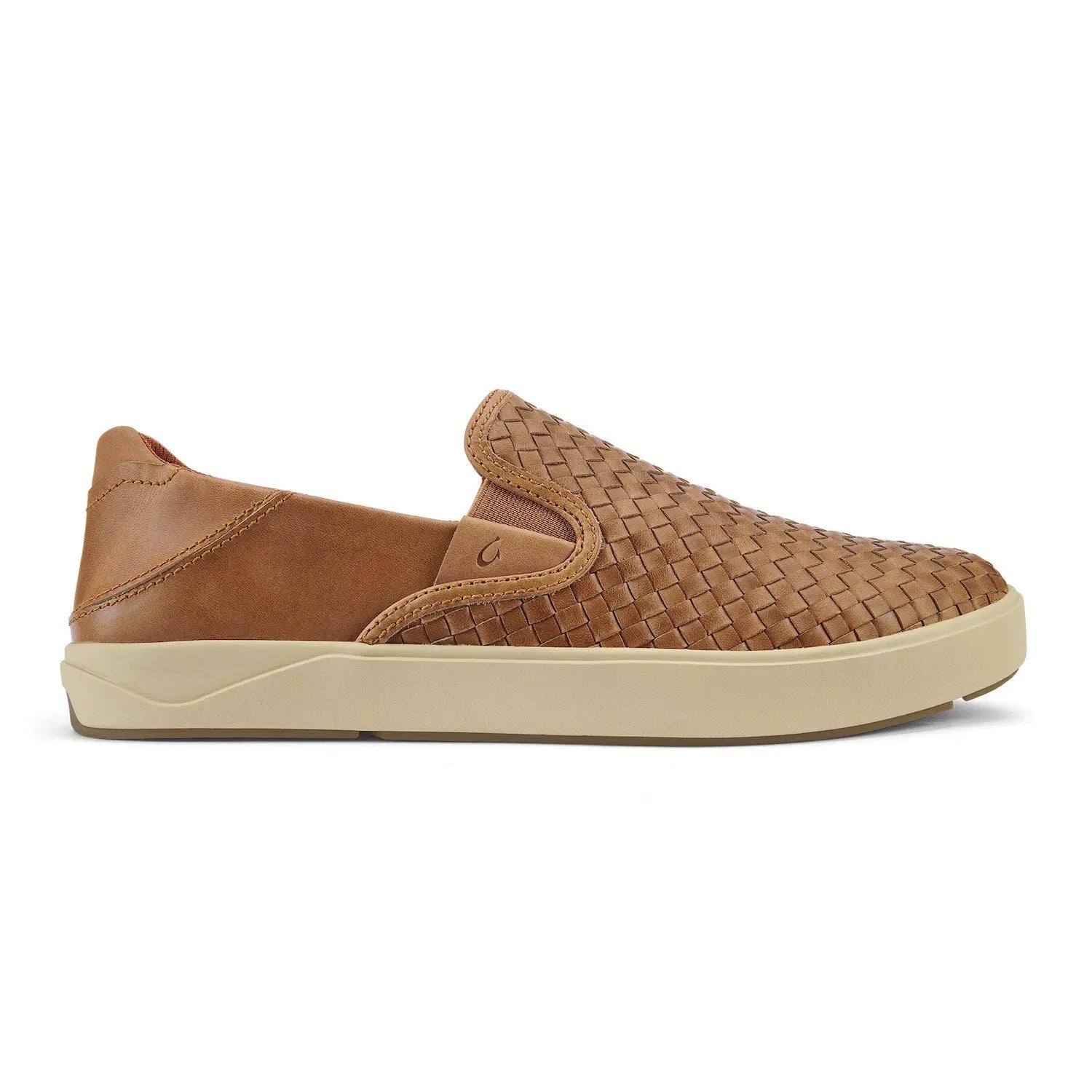 Men's OluKai Lae‘ahi Lauhala – Hand-Woven Leather Slip-On OLUKAI