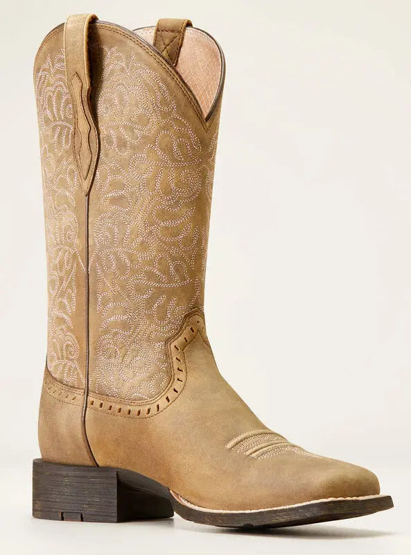 Women's Ariat Round Up Remuda Boot – Comfortable Square Toe Boots ARIAT