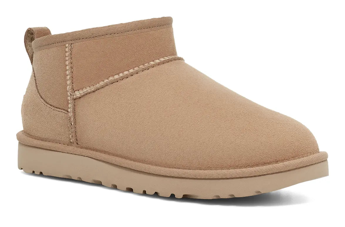 Women’s UGG Classic Ultra Mini – Iconic Style, Modern Comfort  SAND-12  UGG