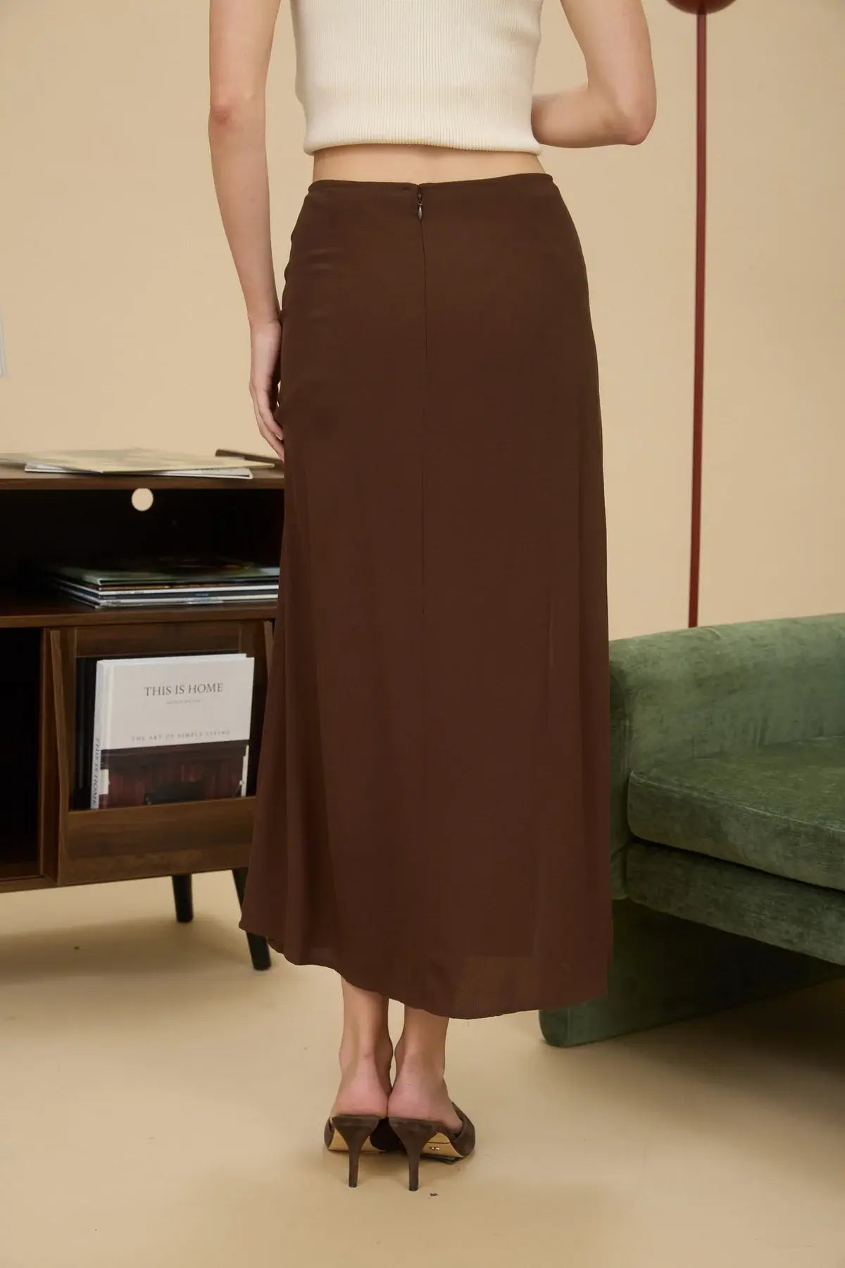 DAISY DRIFT MIDI SKIRT BLU PEPPER