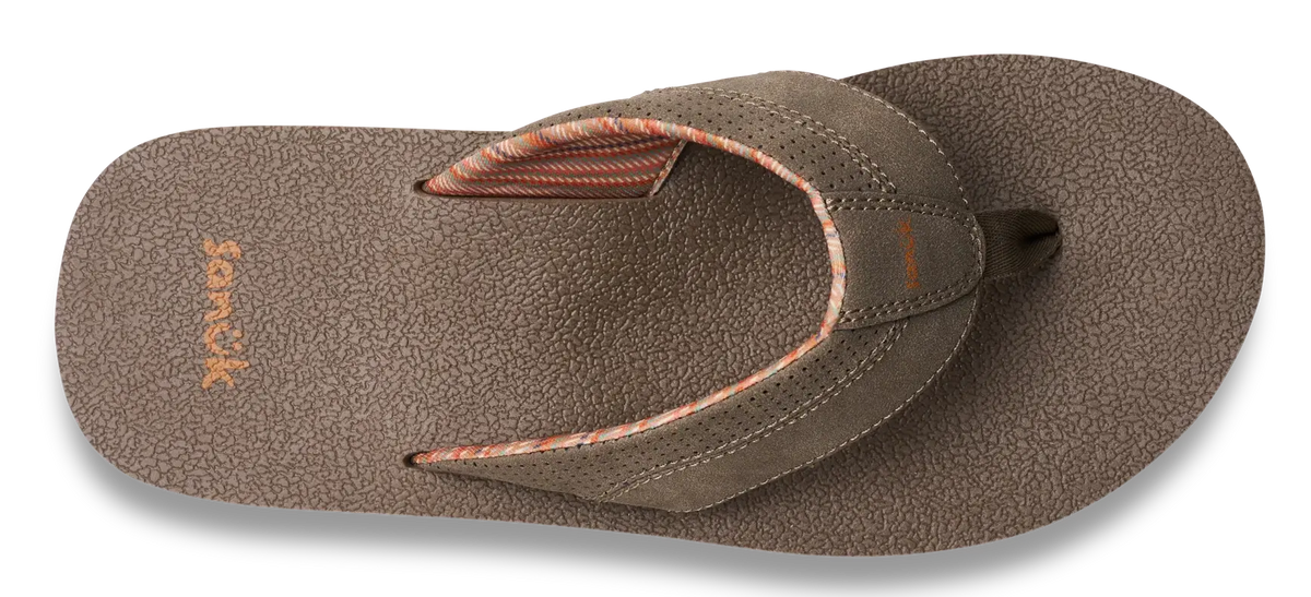 Men's Sanuk Beer Cozy IV Sandals – Lightweight Comfort Flip Flops SANUK