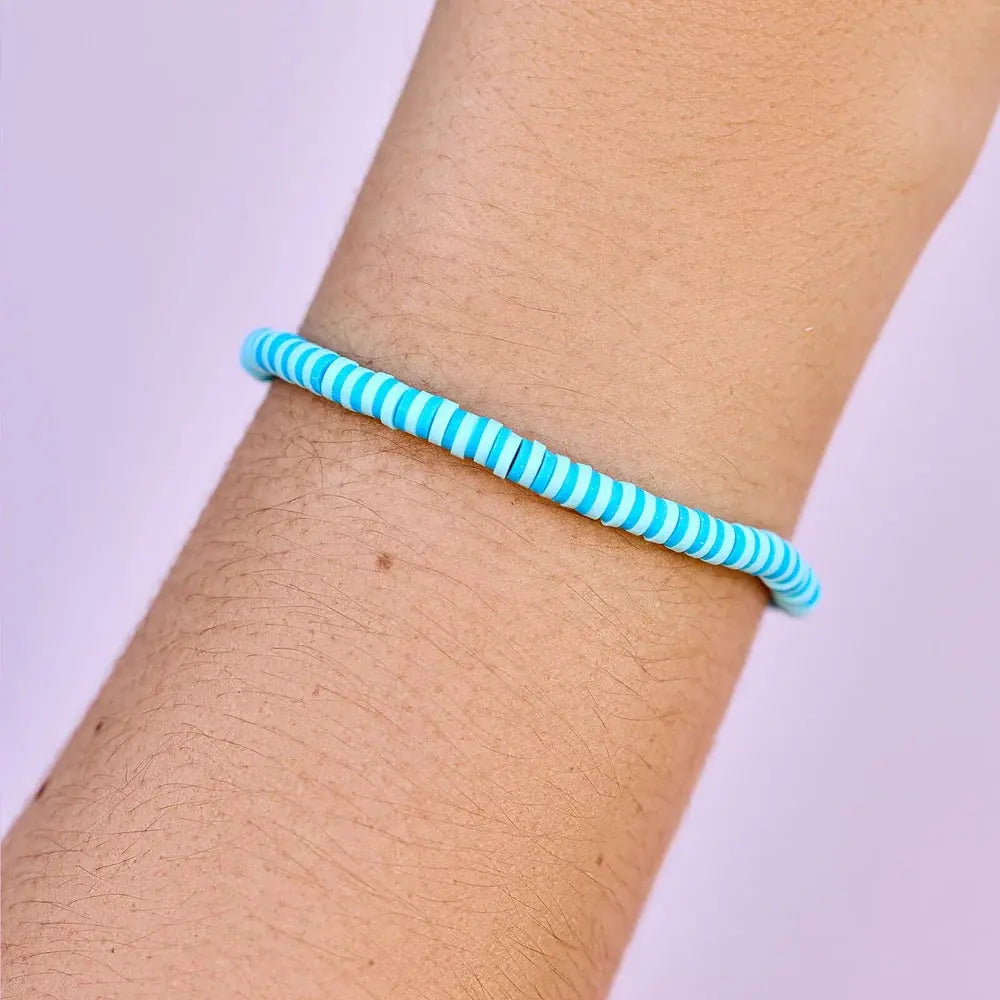 Seascape Vinyl Stretch Bracelet PURA VIDA BRACELETS