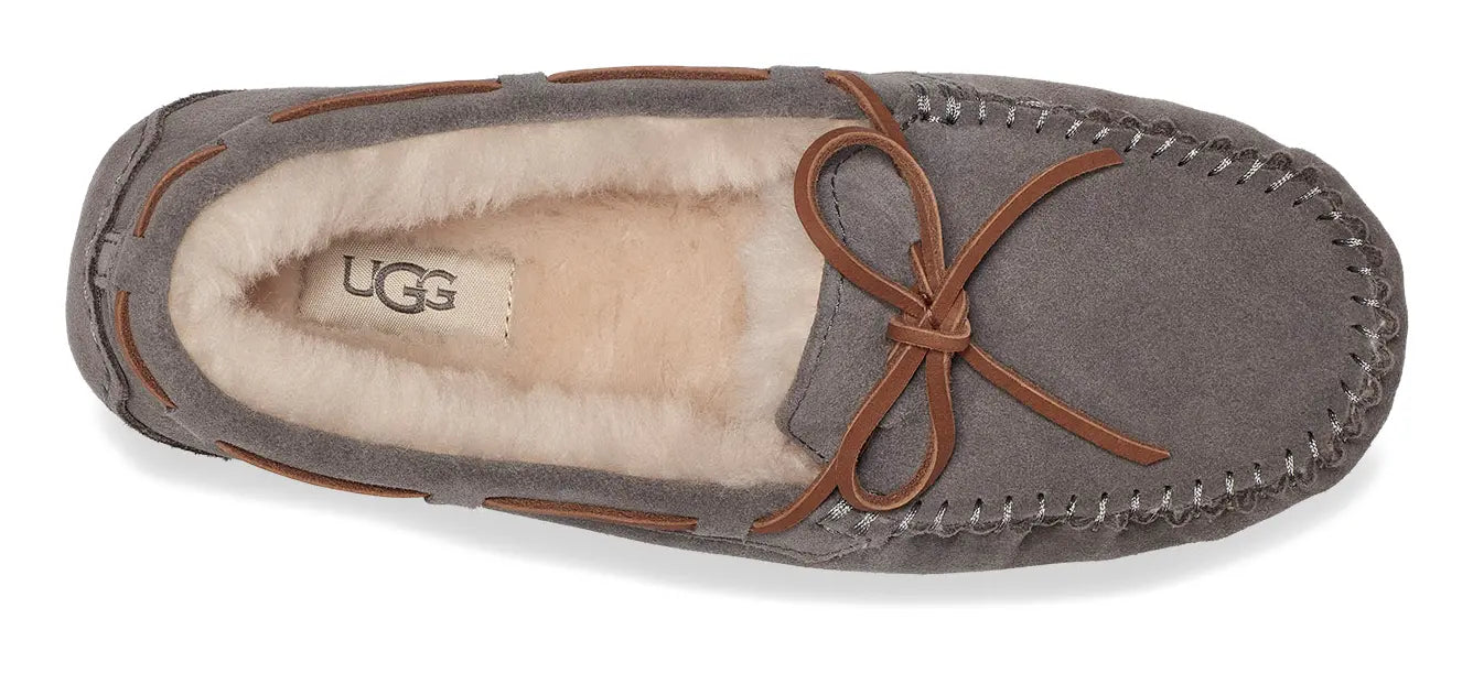 Women's UGG Dakota – Cozy Suede Moccasin with Wool Lining UGG
