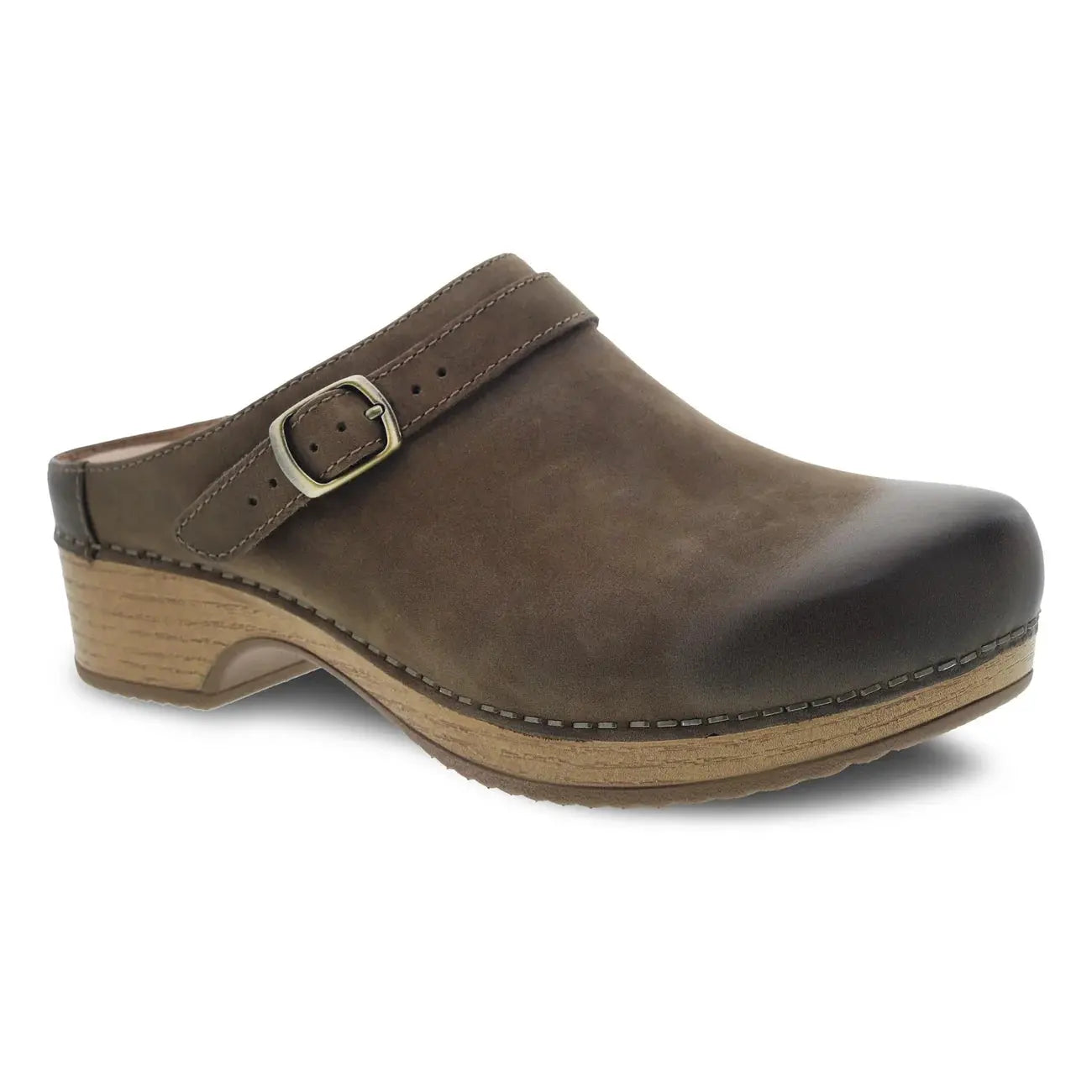 Women's Berry Burnished Nubuck MUSHROOM-41 DANSKO