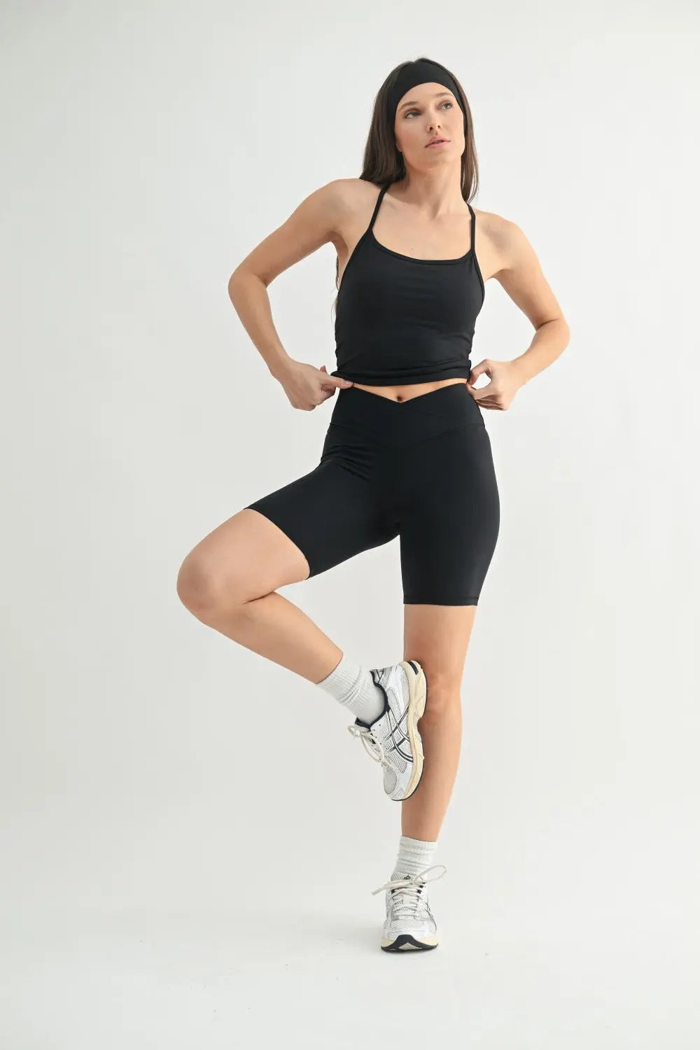 Mono B Spaghetti Strap Active Tank Top – Supportive, Stretchy & Stylish MONO B