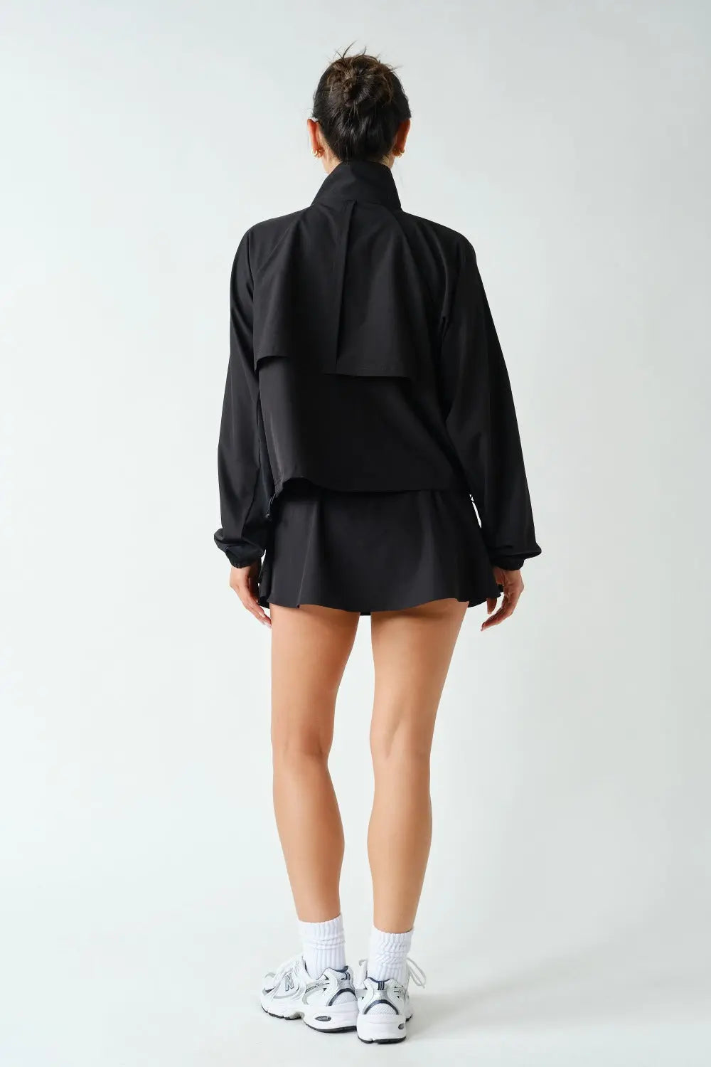 Mono B Swift Move Windbreaker – Mock Neck Training Jacket MONO B