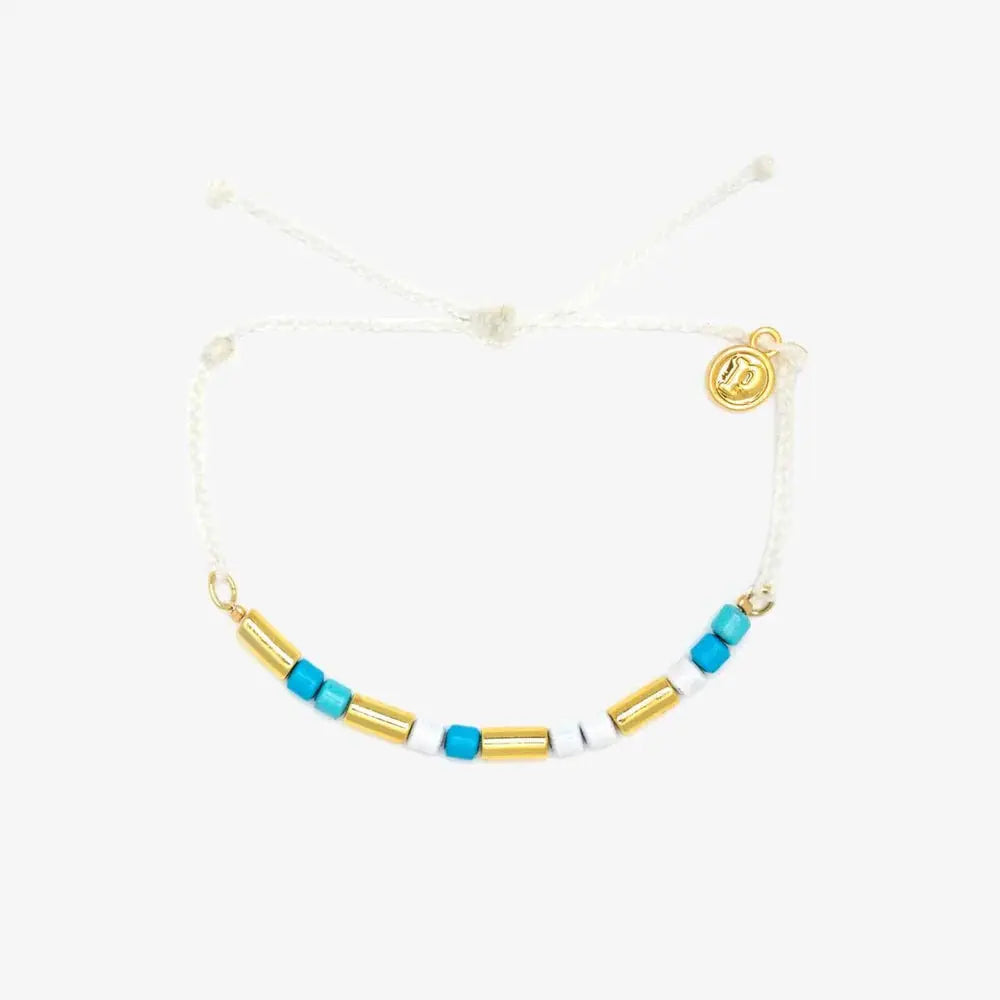 Undertow Enamel Bead Charm Bracelet PURA VIDA BRACELETS
