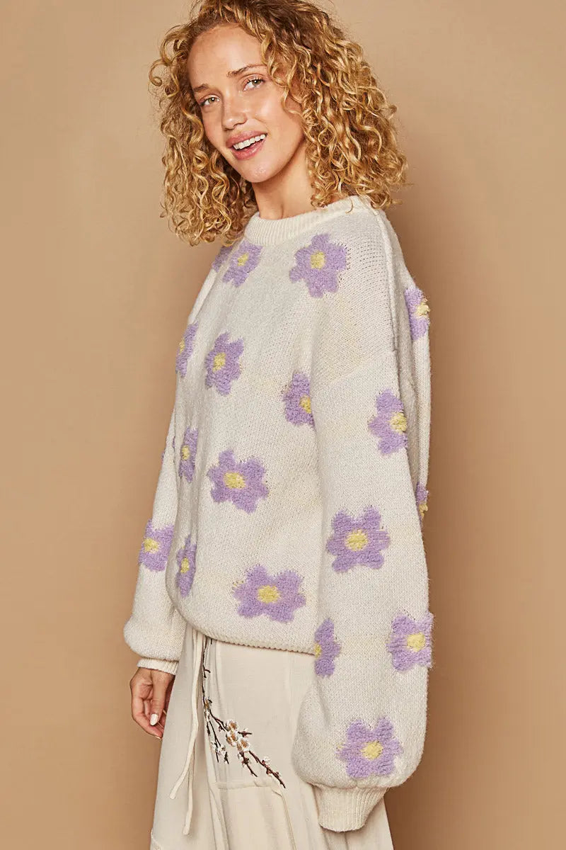 POL Dancing With Daisies Sweater – Cozy, Playful & Effortlessly Chic