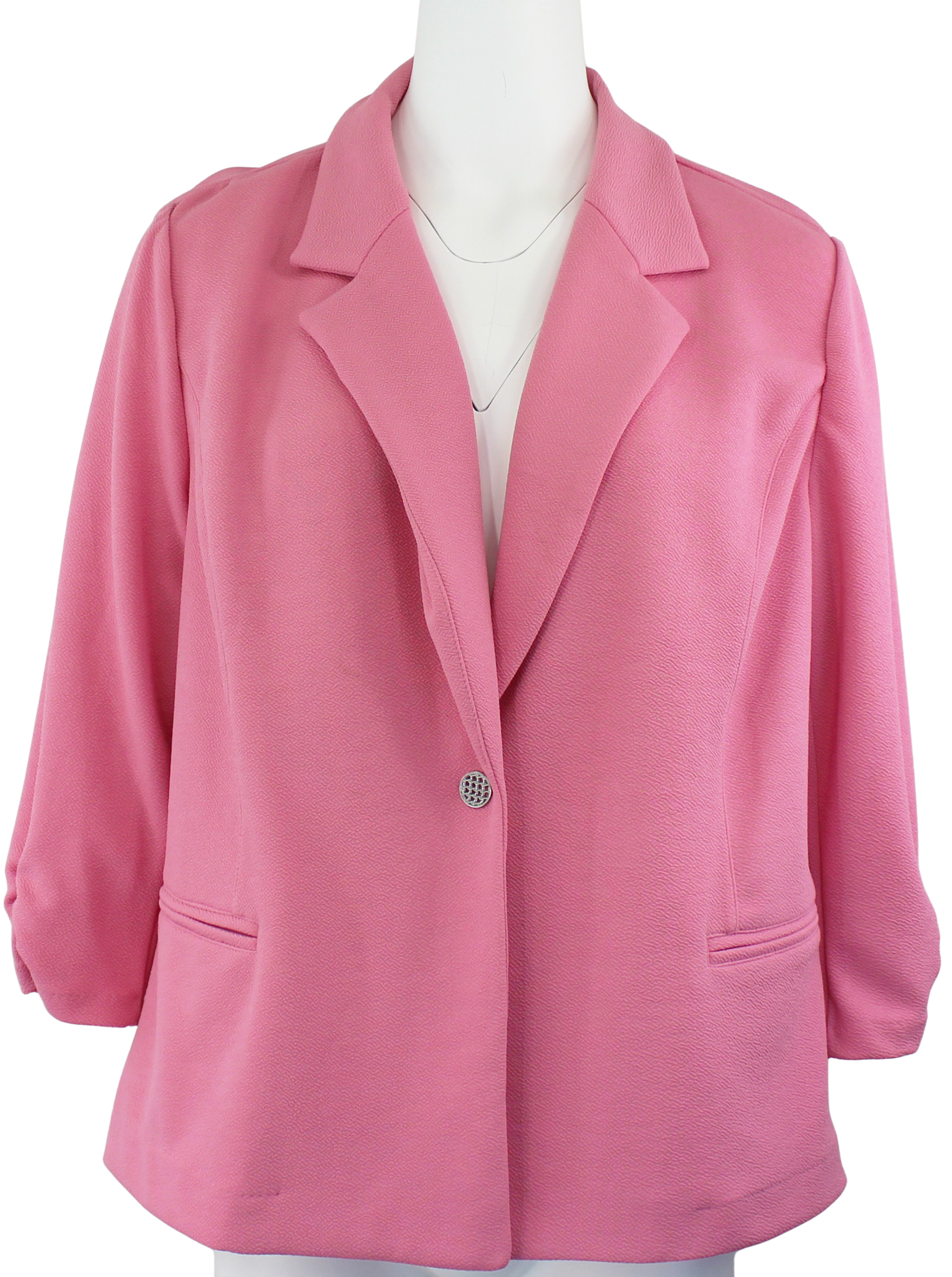 L. Hamrick 3/4 Copperfield Solid Blouse – Sleek, Stretchy & Sophisticated L HAMRICK