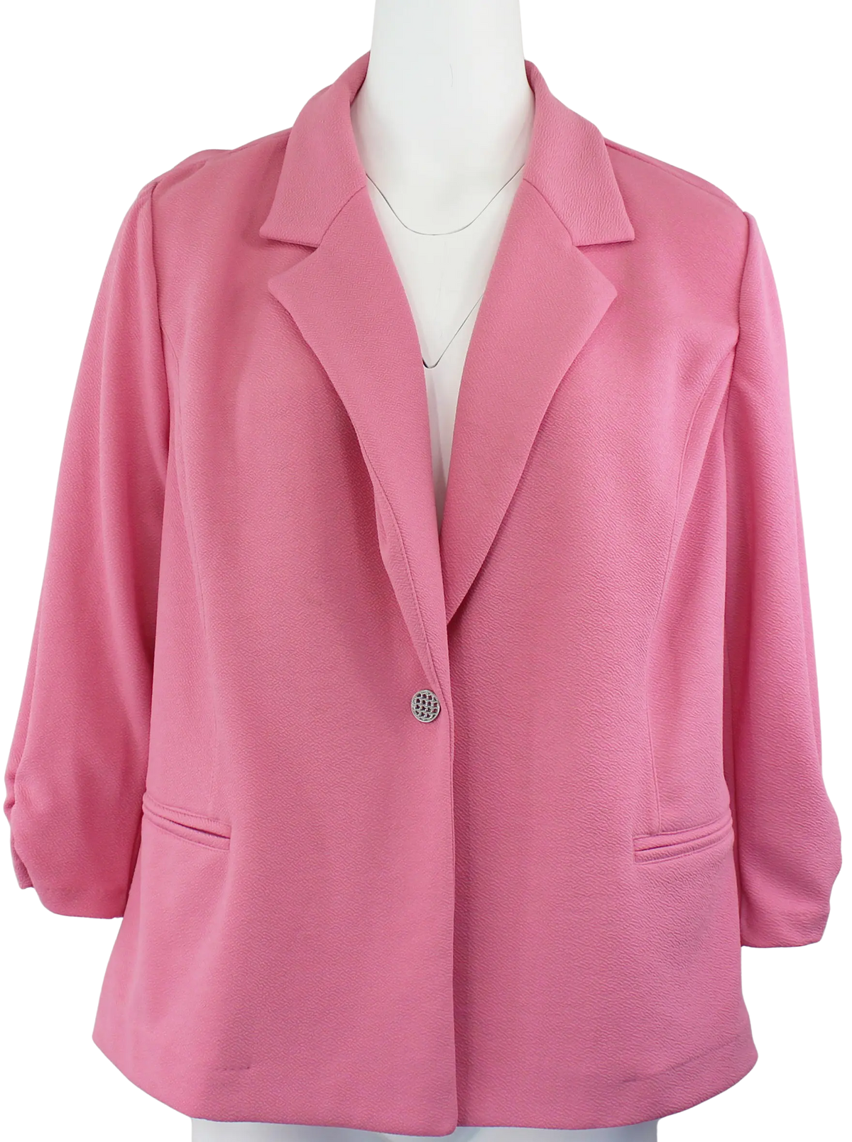 L. Hamrick 3/4 Copperfield Solid Blouse – Sleek, Stretchy & Sophisticated L HAMRICK