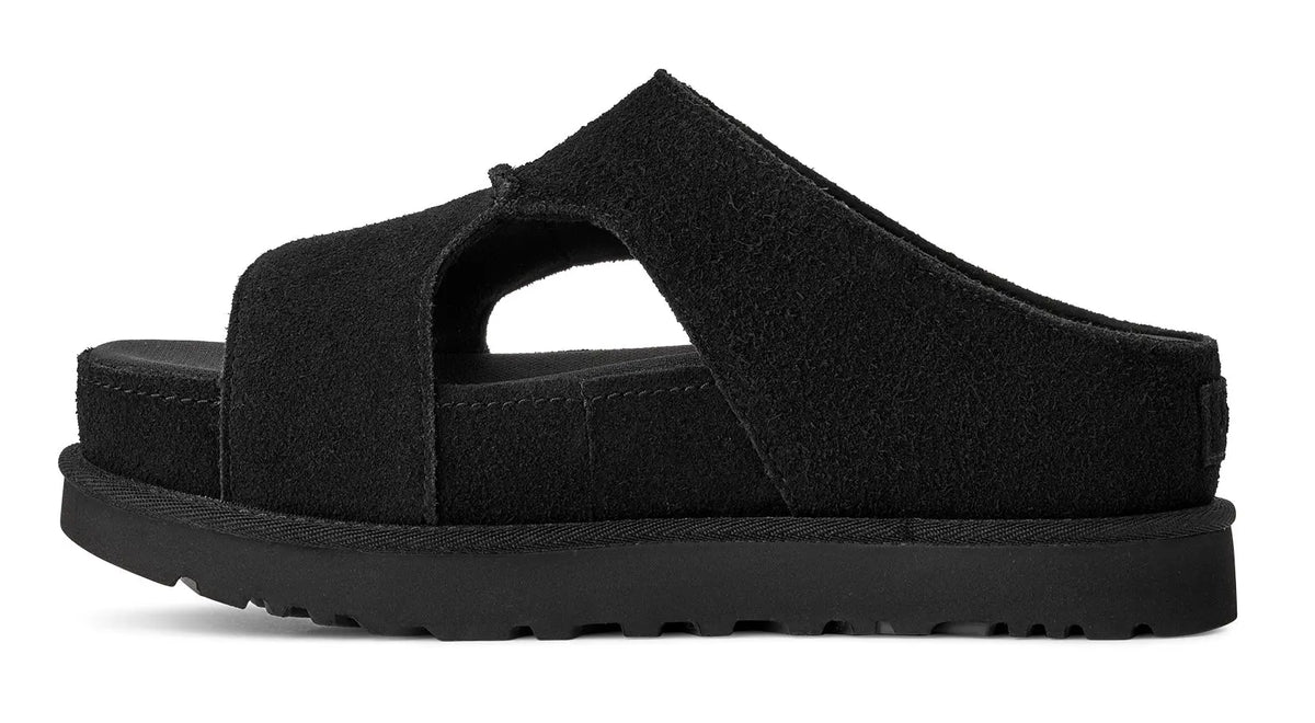 Women's UGG Goldenstar Hi Cutout Slide – Suede Slip-On Sandals UGG