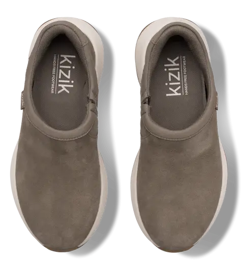 Women's Kizik Juno 2 Moc – Hands-Free Suede Slip-On Shoes KIZIK