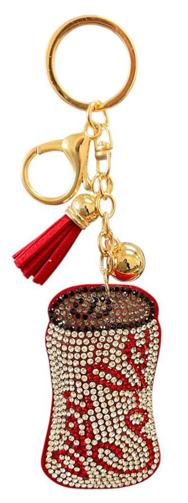 Joia Badazzled Keychains – Rhinestone Tassel Key Chain Accessory JOIA TRADING CO.