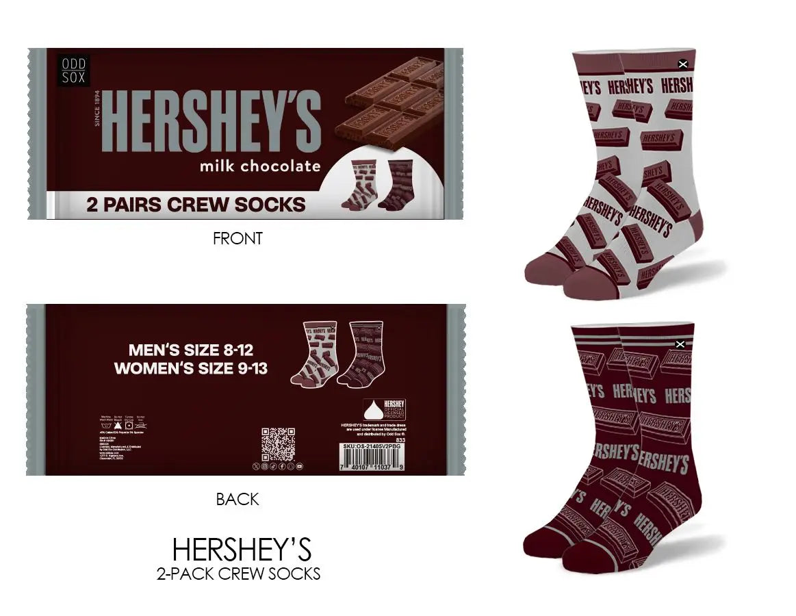 ODD SOX Sweet Treat 2 Pack Crew – A Sweet Surprise for Your Sock Collection Product variant