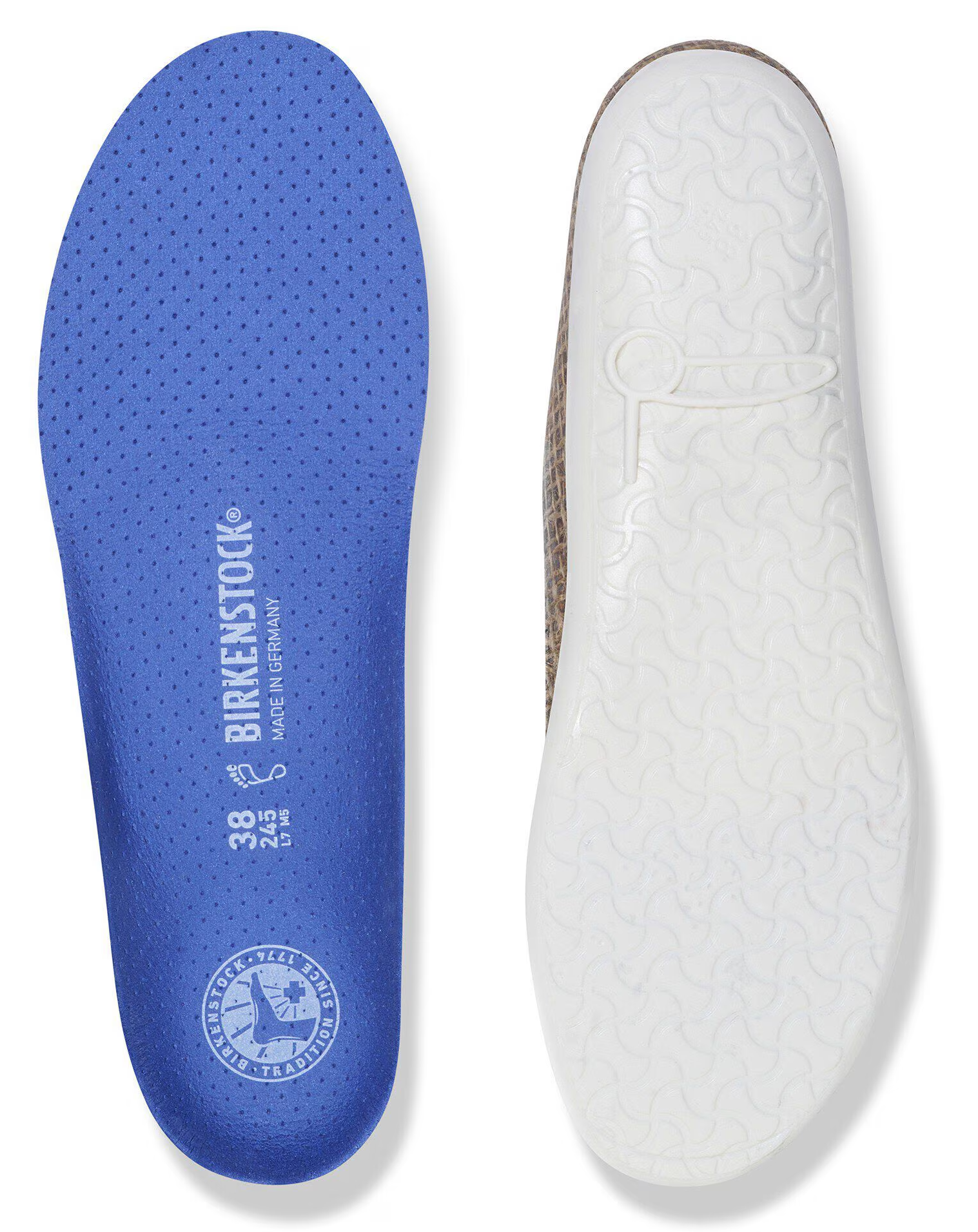 Birkenstock Blue Footbed Full Length Insole – Full Foot Support BIRKENSTOCK