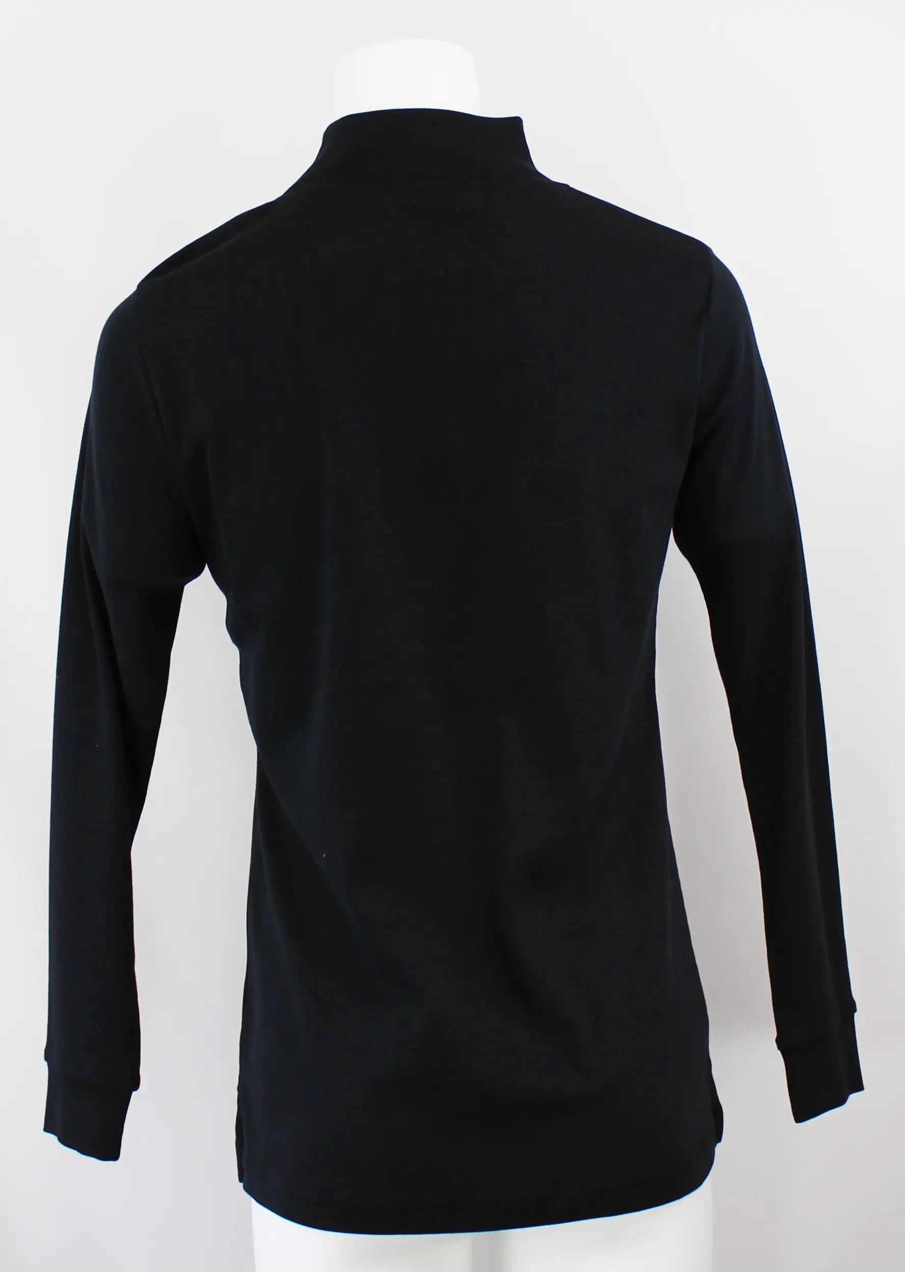 Keren Hart Mock Neck Knit – Classic Cotton Long Sleeve Top KEREN HART
