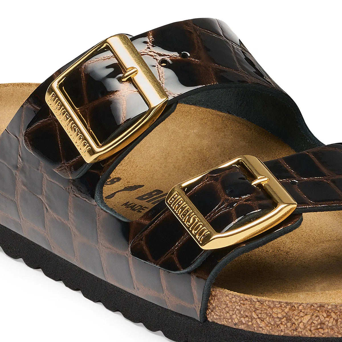 Women's Birkenstock Arizona Animal Leather – Two-Strap Sandals BIRKENSTOCK