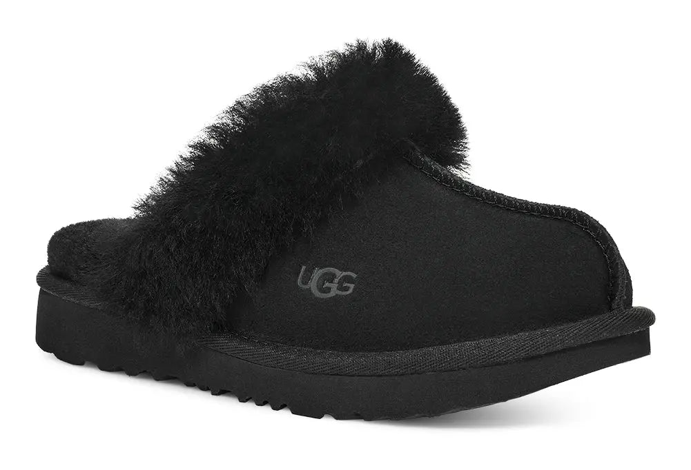 Kids’ UGG Cozy II – Soft & Fluffy Slip-On Slipper for Indoor & Outdoor Wear    UGG