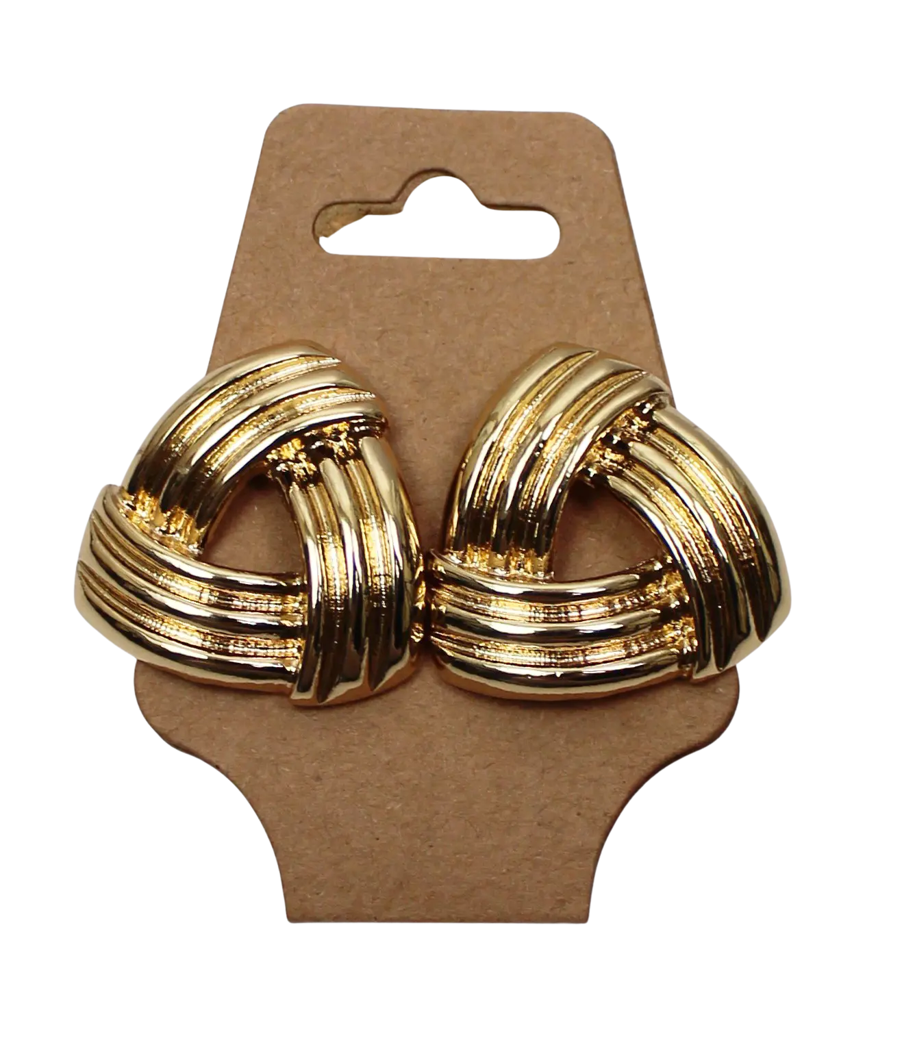 Joia Triangle Twist Earrings – Geometric Statement Earrings JOIA TRADING CO.