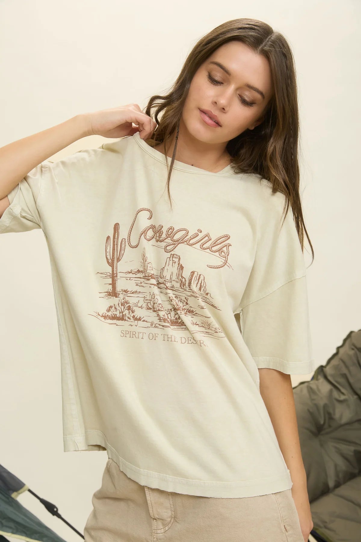 Blu Pepper Roped In Love Top – Cowgirl Western Graphic Tee BLU PEPPER