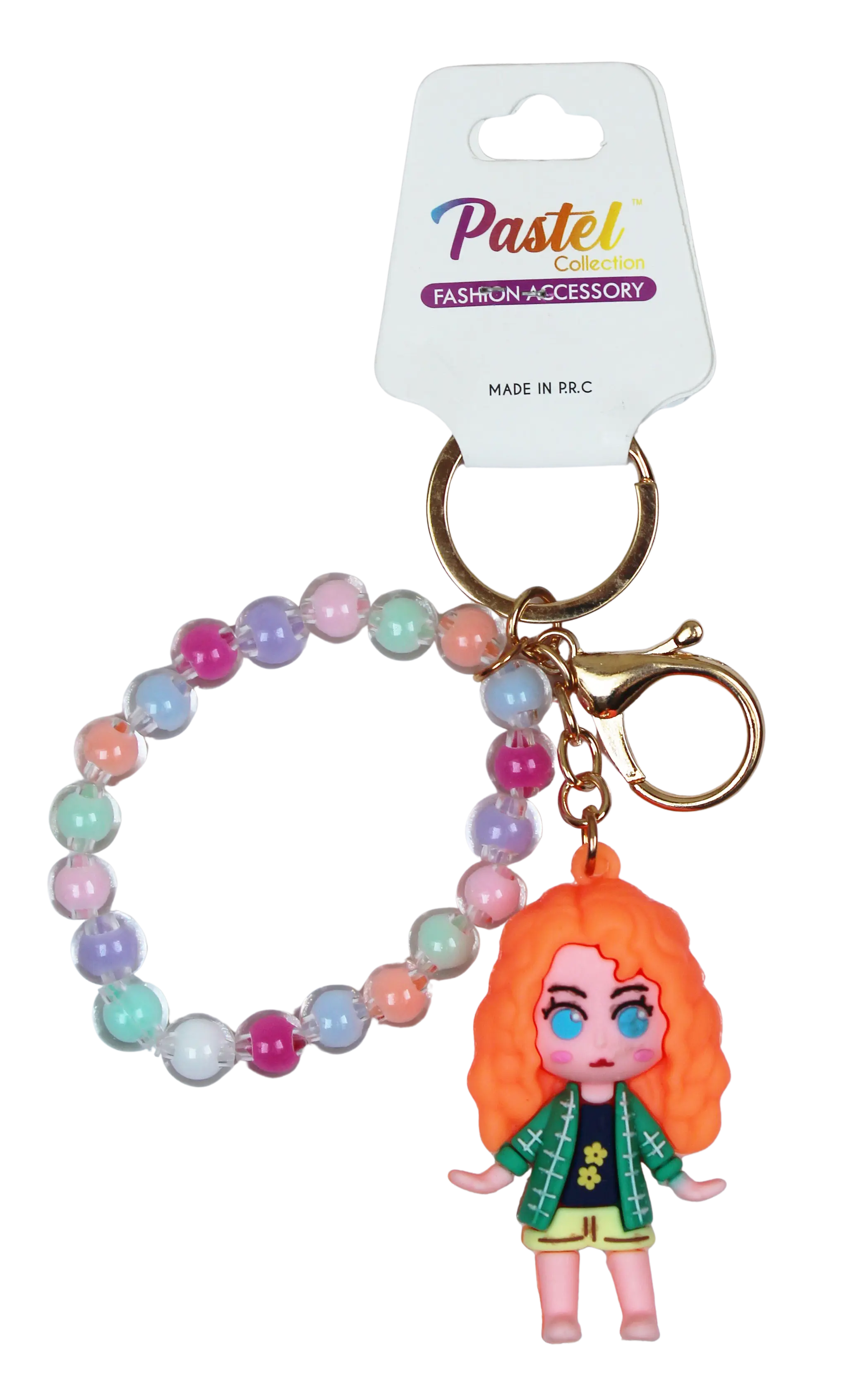 Joia Disney Princess Keychain – Beaded Charm Key Ring JOIA TRADING CO.