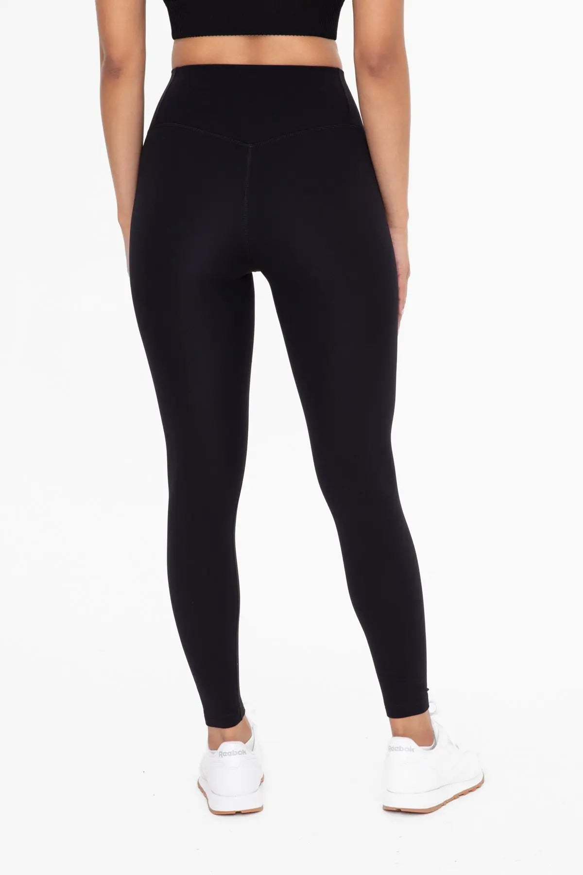 Mono B Bianca High-Waisted Leggings – Winter-Ready Thermal Leggings with Tummy Control MONO B