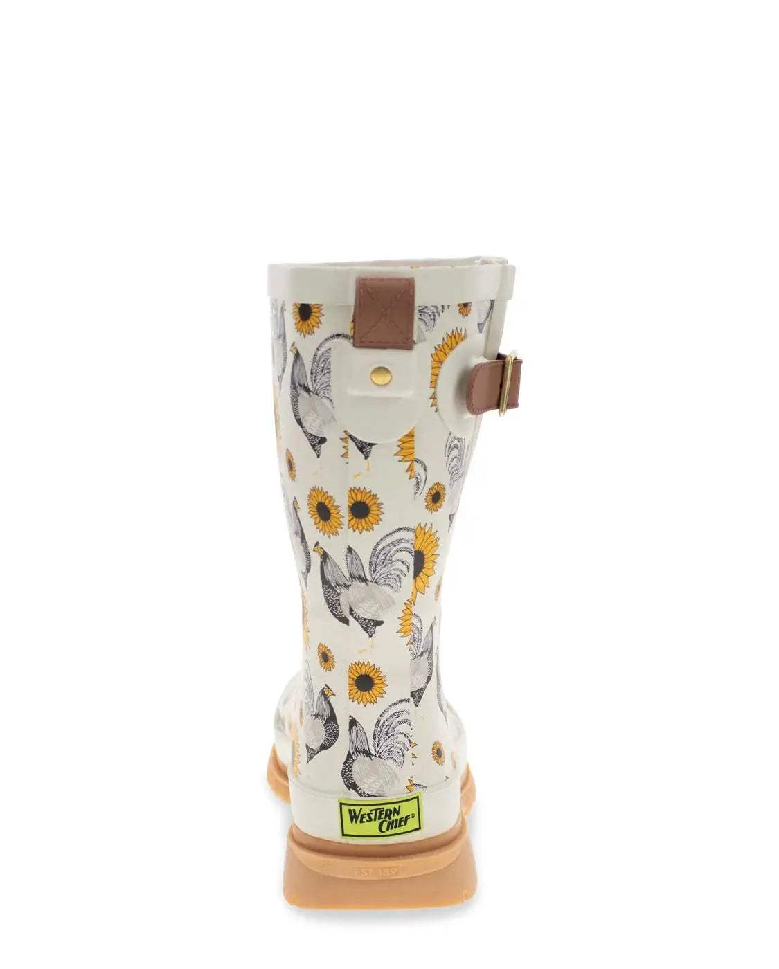 Women's Rooster Rise Mid Rain Boot WASHINGTON SHOE