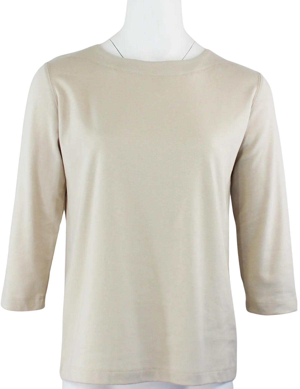 L. Hamrick 3/4 Boatneck Top – Effortless Elegance for Everyday Wear L HAMRICK