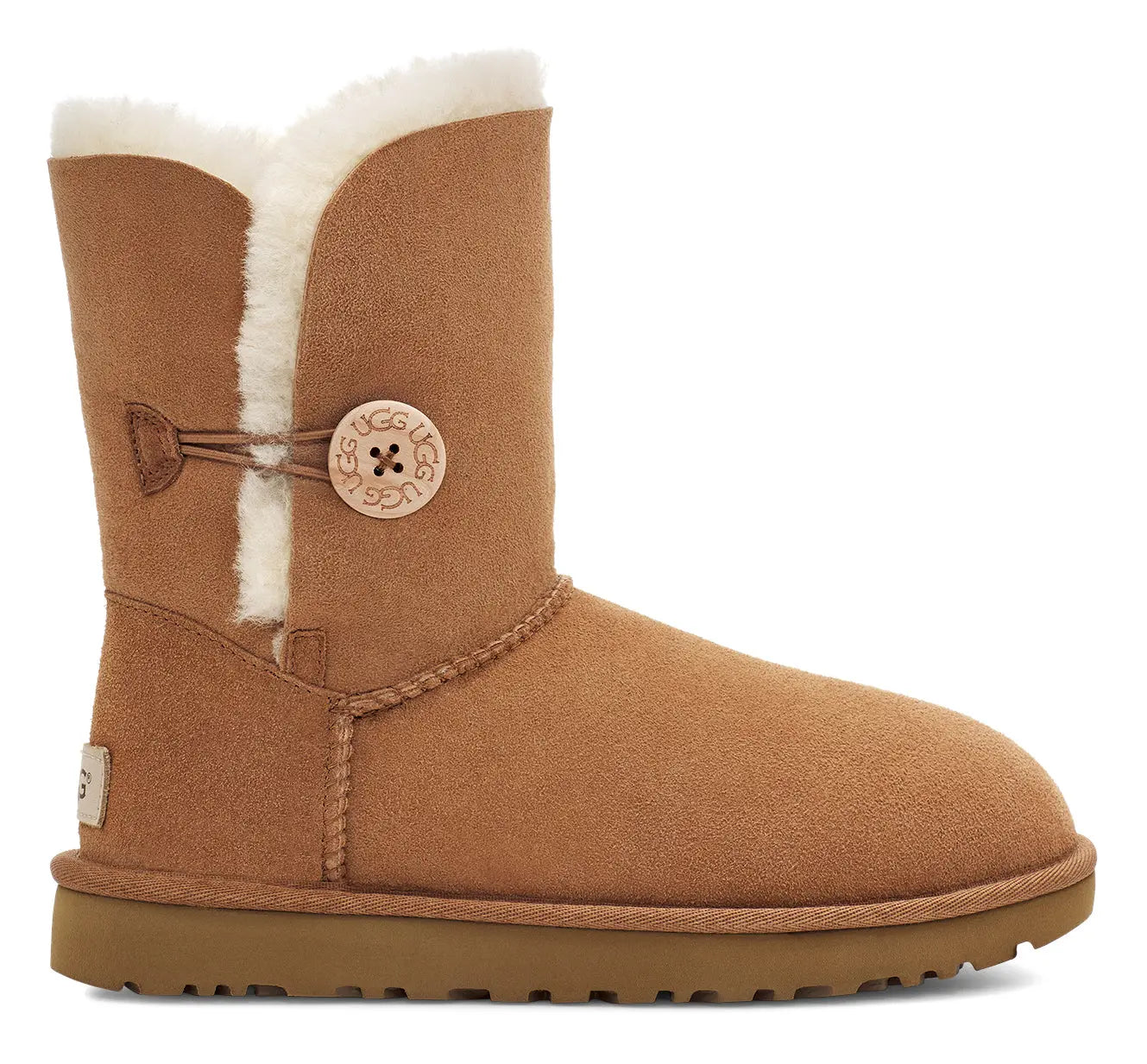 Women’s UGG Bailey Button II – Versatile Sheepskin Boot with Cozy Comfort UGG