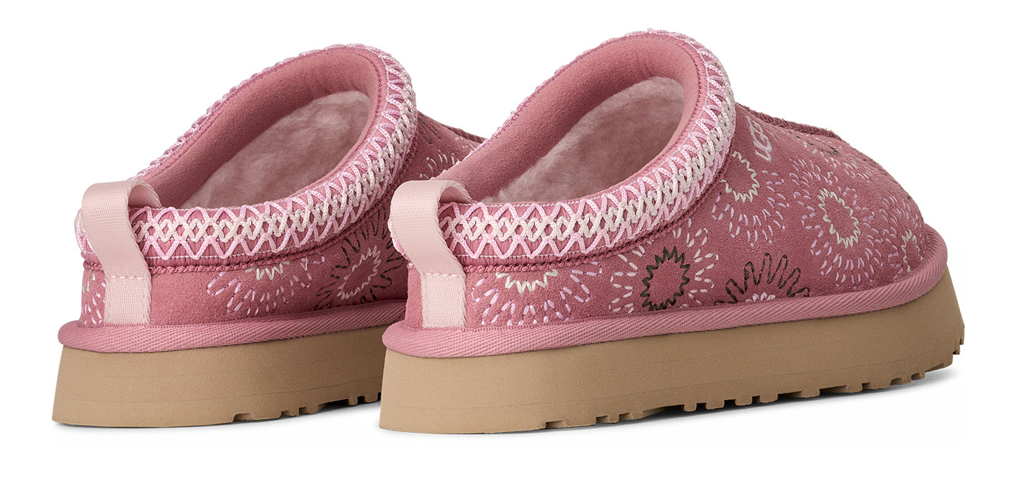 Kids’ UGG Tazz Sun Stitch – Cozy Embroidered Slip-On UGG