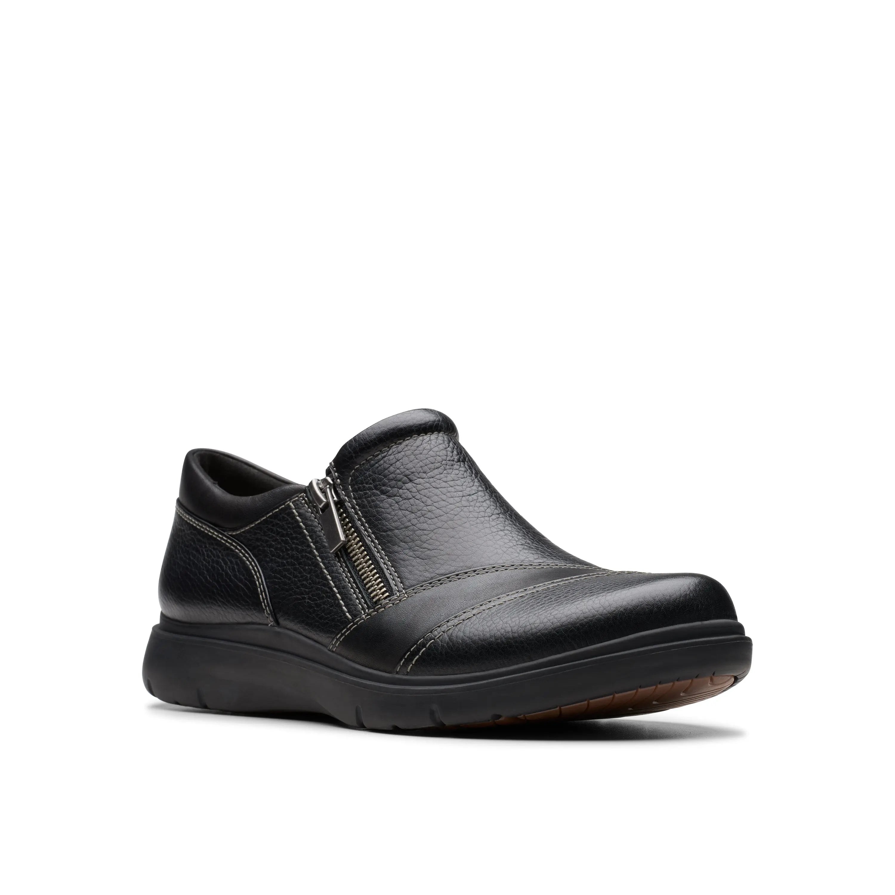 Women's Certina Pure  BLACK-LEATHER-W-10  CLARKS