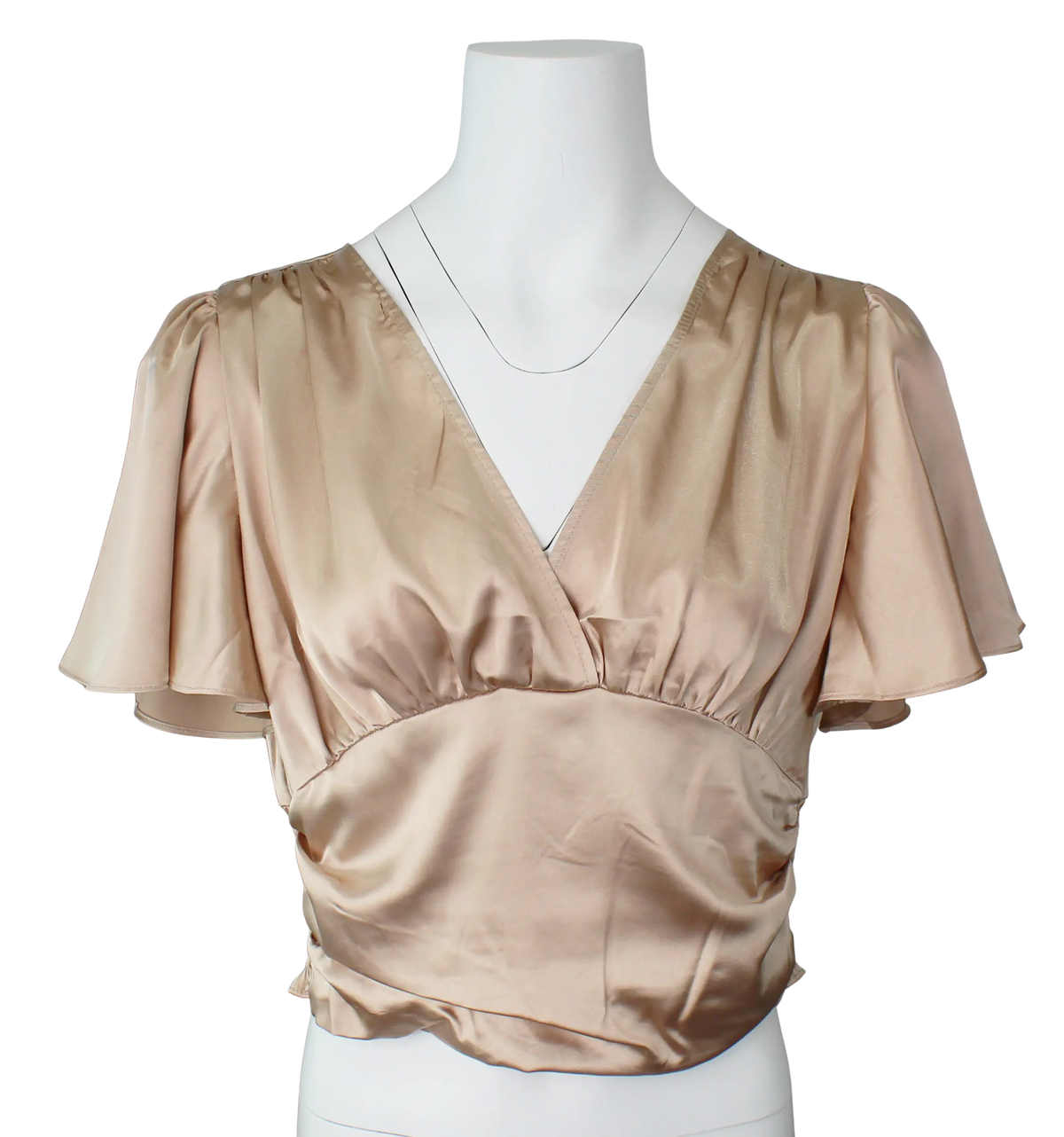 Timing Sunset Dreaming Top – Flutter Sleeve Crop Top TIMING INC