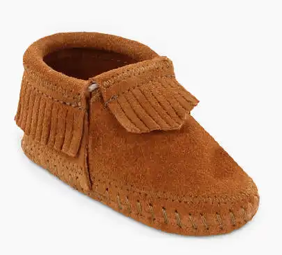 Infant Minnetonka Riley Bootie – Mini Style for Little Toes