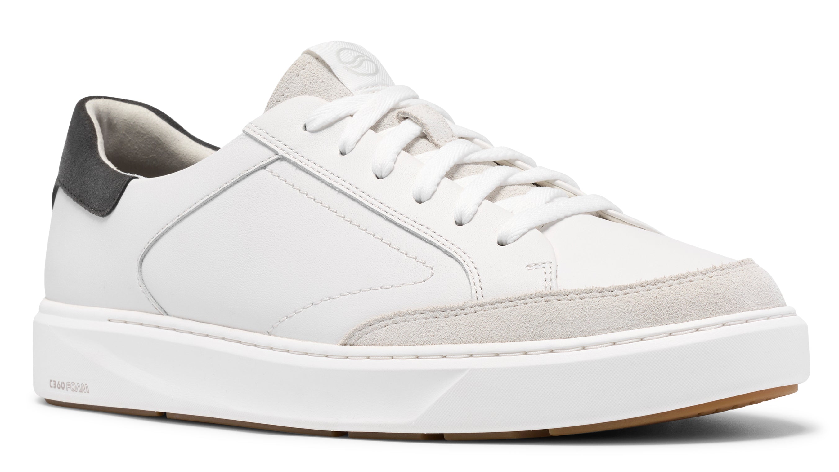 Men's Clarks Code C Tie – Leather Comfort Sneakers
