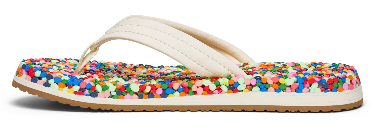 Kid's Sanuk Bubblecush Sandals – Bouncy Footbed Flip Flops SANUK