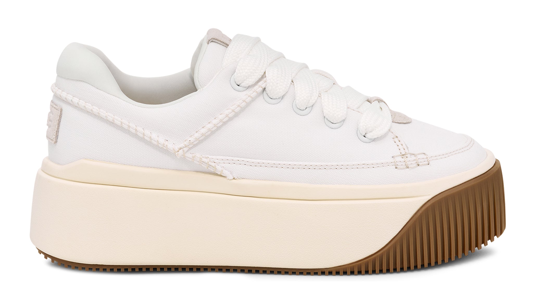 Women’s UGG EZ-Duzzit Essential Lace Up – Sustainable Canvas Platform Sneaker UGG