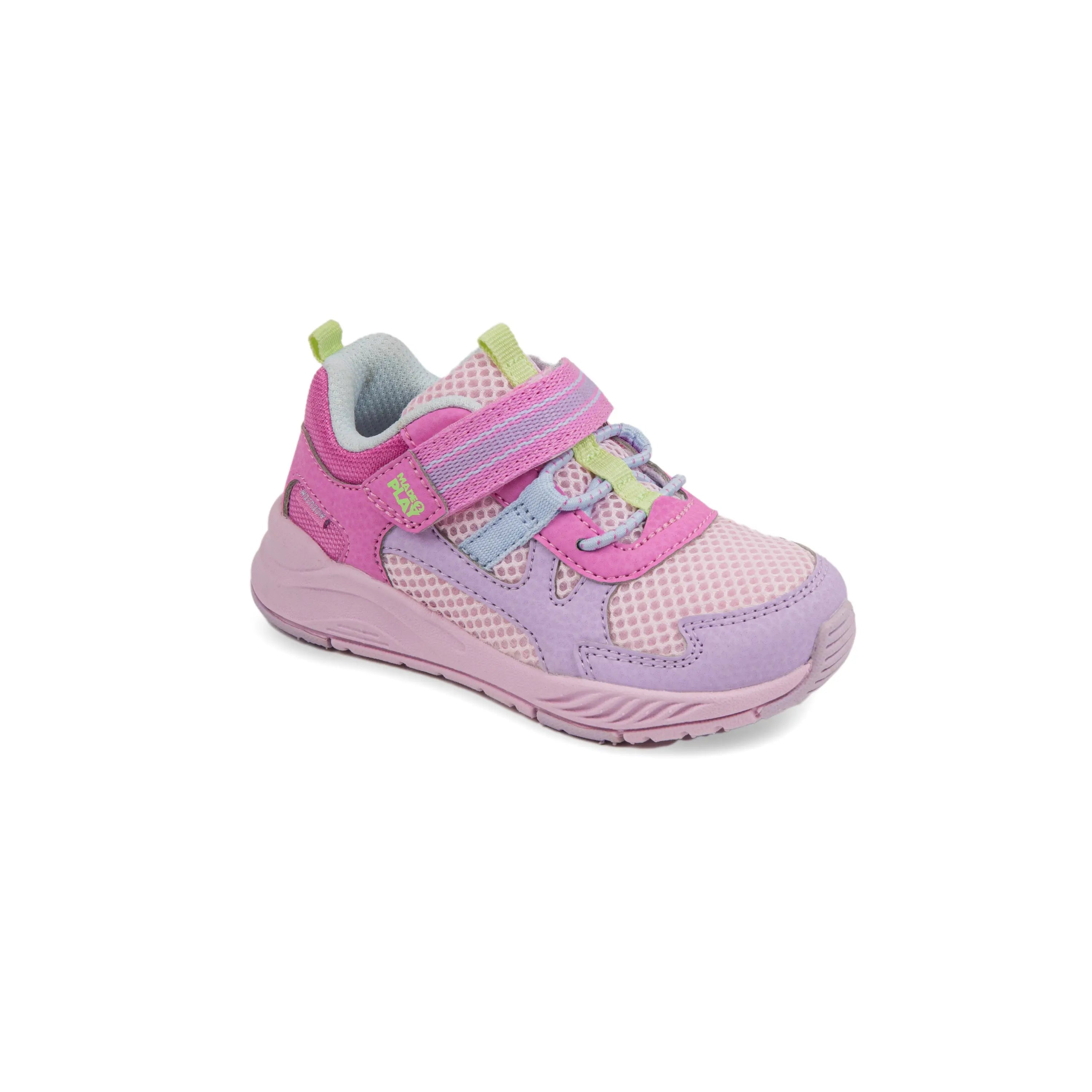 Stride Rite Kid’s M2P Player – Sporty, Comfy & Built for Play LIGHT-PINK-W-3 STRIDERITE