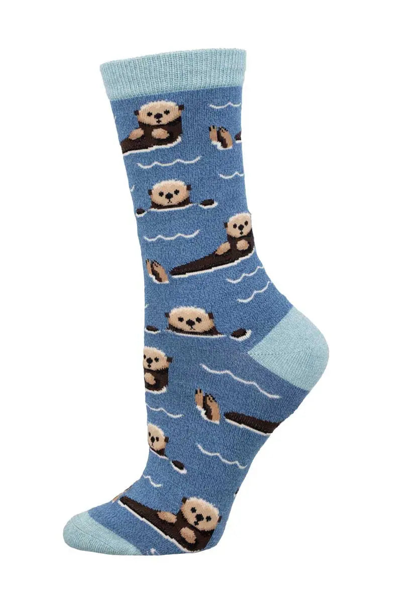 Women's Just An Otter Day Socks SOCK SMITH