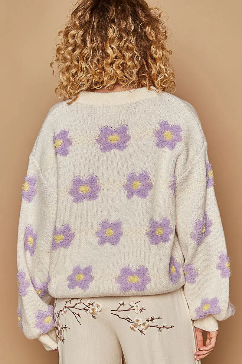 POL Dancing With Daisies Sweater – Cozy, Playful & Effortlessly Chic