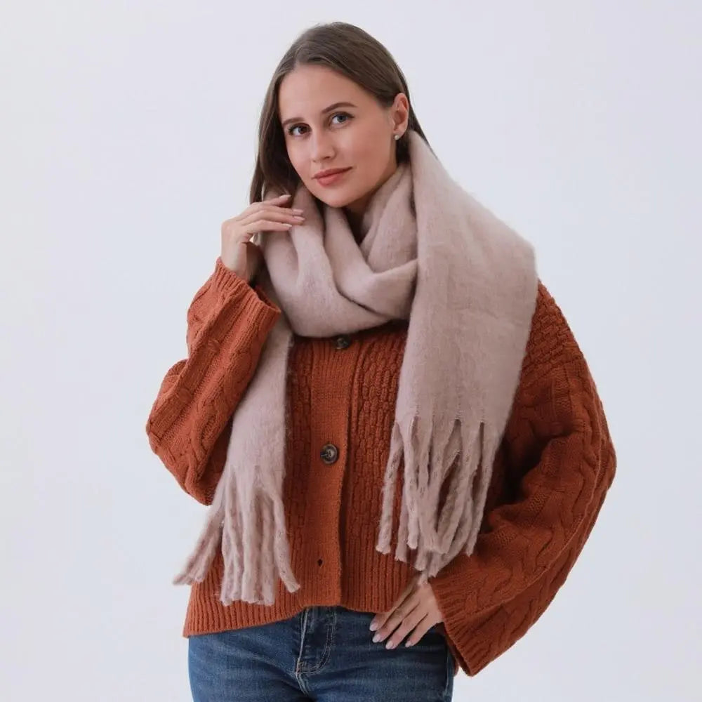 Joia Café Cozy Knit Scarf – Soft Everyday Layering Essential JOIA TRADING CO.