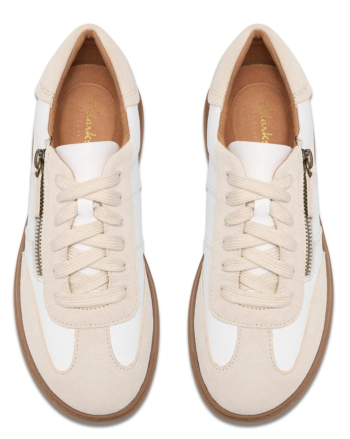 Women's Clarks Nalle T-Toe Sneakers – Sporty Style with Elevated Comfort Product variant