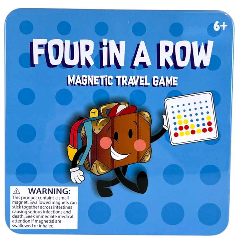 Faire On the Way Magnetic Travel Games – Compact Tin Game Set FAIRE