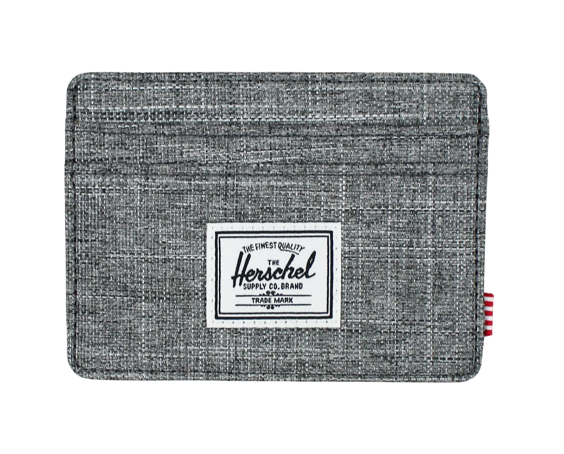 Herschel Charlie Cardholder Wallet – Slim & Stylish Everyday Essential RAVEN CROSSHATCH HERSCHEL SUPPLY