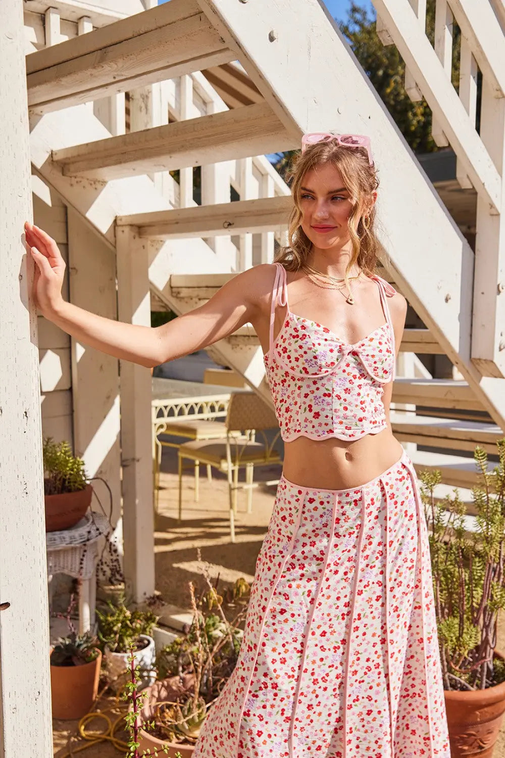 Allisa Cherry Corset Top ILLA ILLA