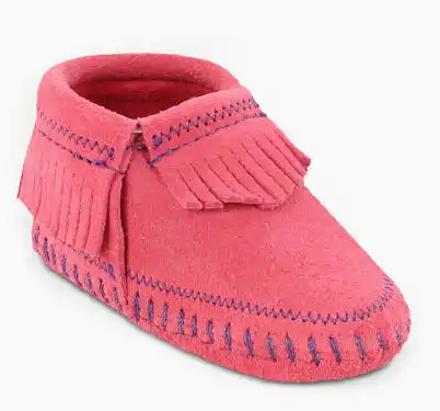 Infant Minnetonka Riley Bootie – Mini Style for Little Toes