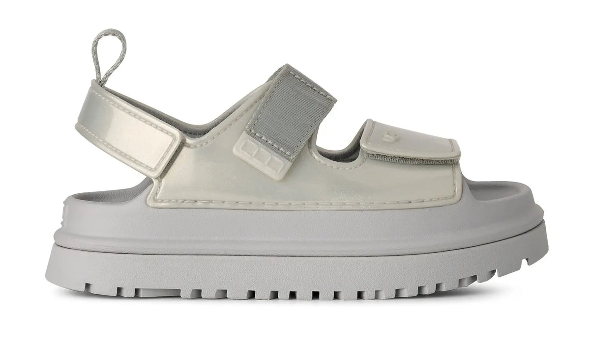 Kids' UGG GoldenGlow Glossy Sparkles – Shimmer Summer Sandals UGG