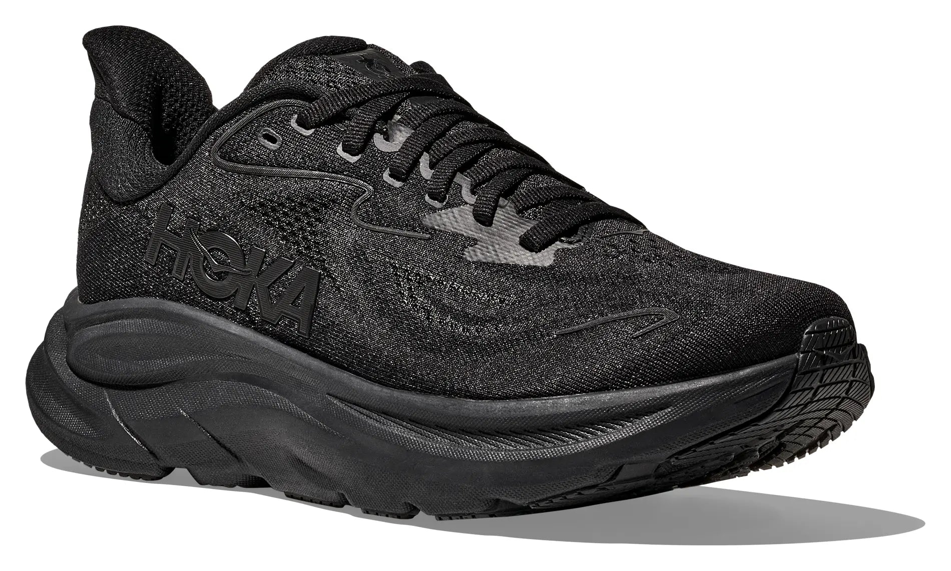 Men's Clifton 10  BLACK-BLACK-D-13  HOKA