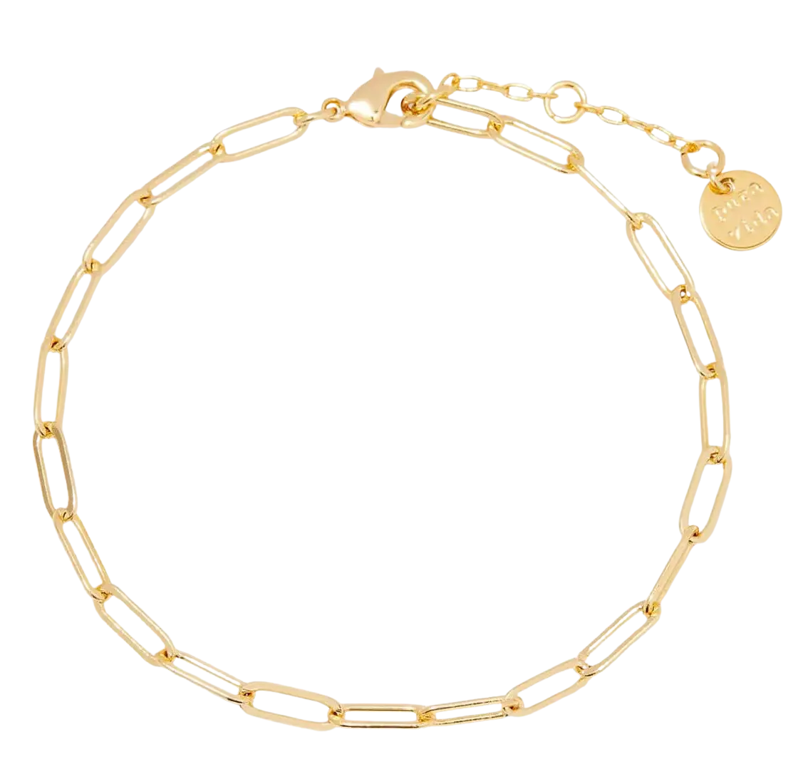 Pura Vida Harper Paperclip Chain Bracelet – Add Your Favorite Charms PURA VIDA BRACELETS
