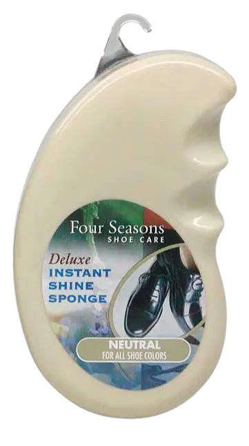 Four Seasons Deluxe Instant Shine Sponge – Quick Shoe Shine BURTEN DISTRIBUTION